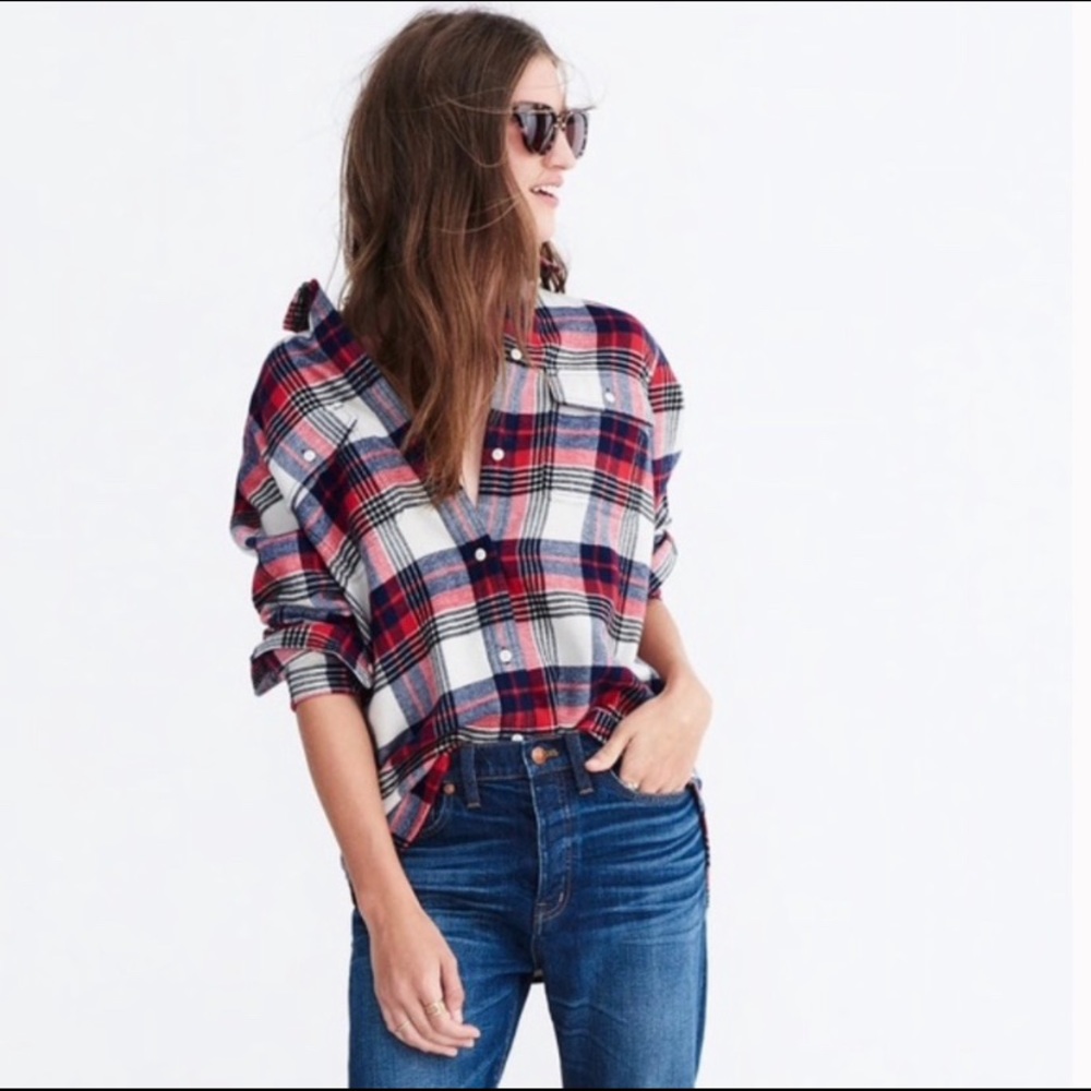 Madewell Classic Ex-Boyfriend Fit Flannel